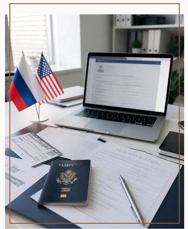 Оформление визы в США для туристов и бизнеса в Борисоглебске