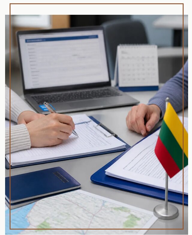 Профессиональное оформление визы в Литву для поездки в Борисоглебске