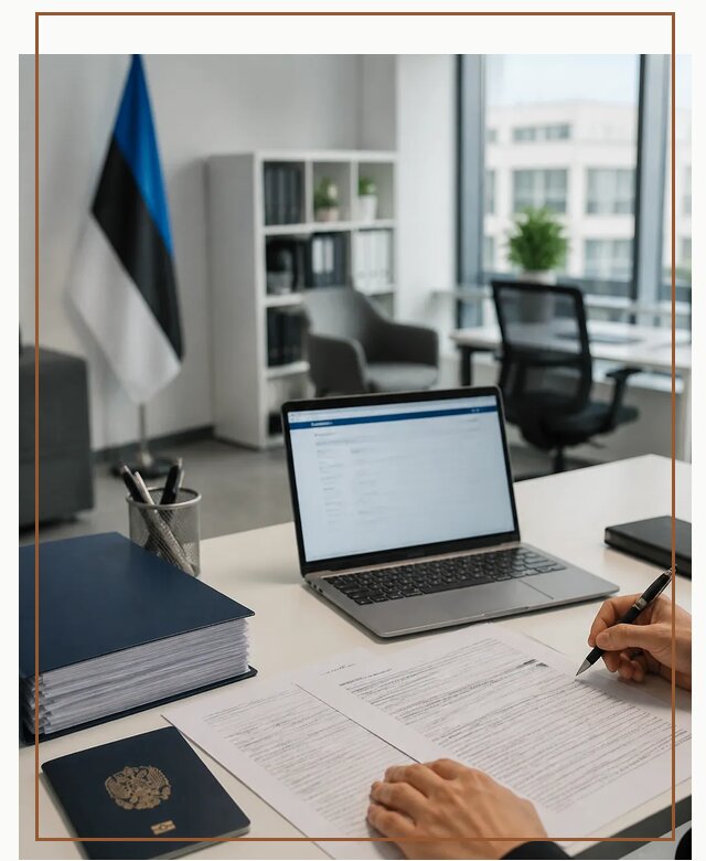 Оформление ВНЖ в Эстонии для переезда и легального проживания в Борисоглебске