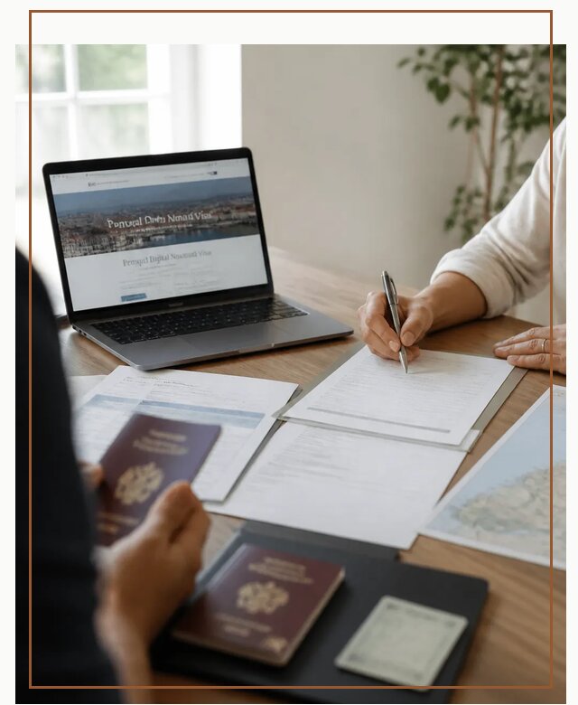 Оформление Digital Nomad и ВНЖ Португалии в Борисоглебске
