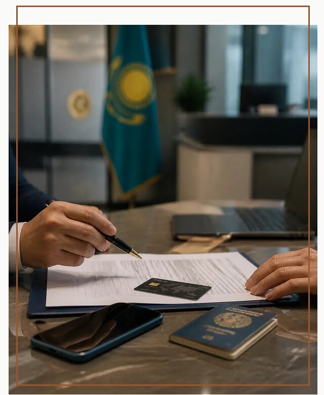 Открытие счета и банковской карты в Казахстане в Борисоглебске